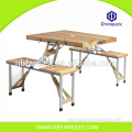 Portable alibaba wholesale factory price wood folding coffee table